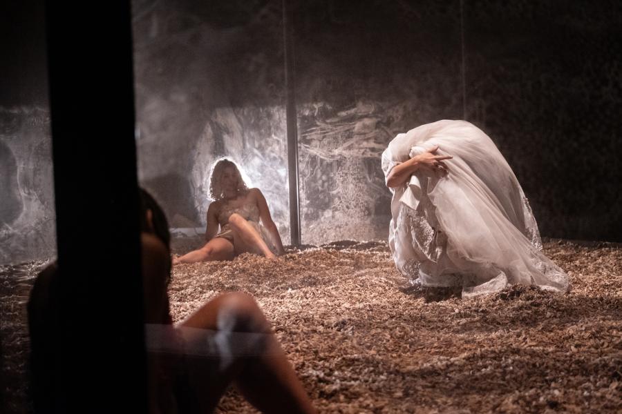 Gaze © Kurt van der Elst - Laura Neyskens Raphaël Vandeweyer Action Zoo Humain La Geste