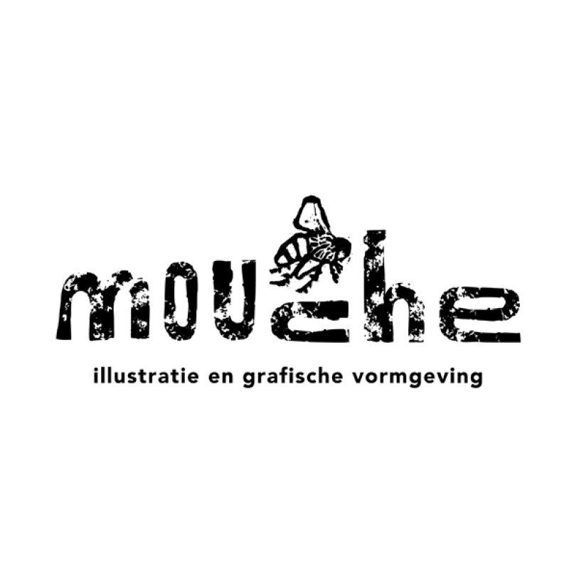Mouche - illustratie vormgeving