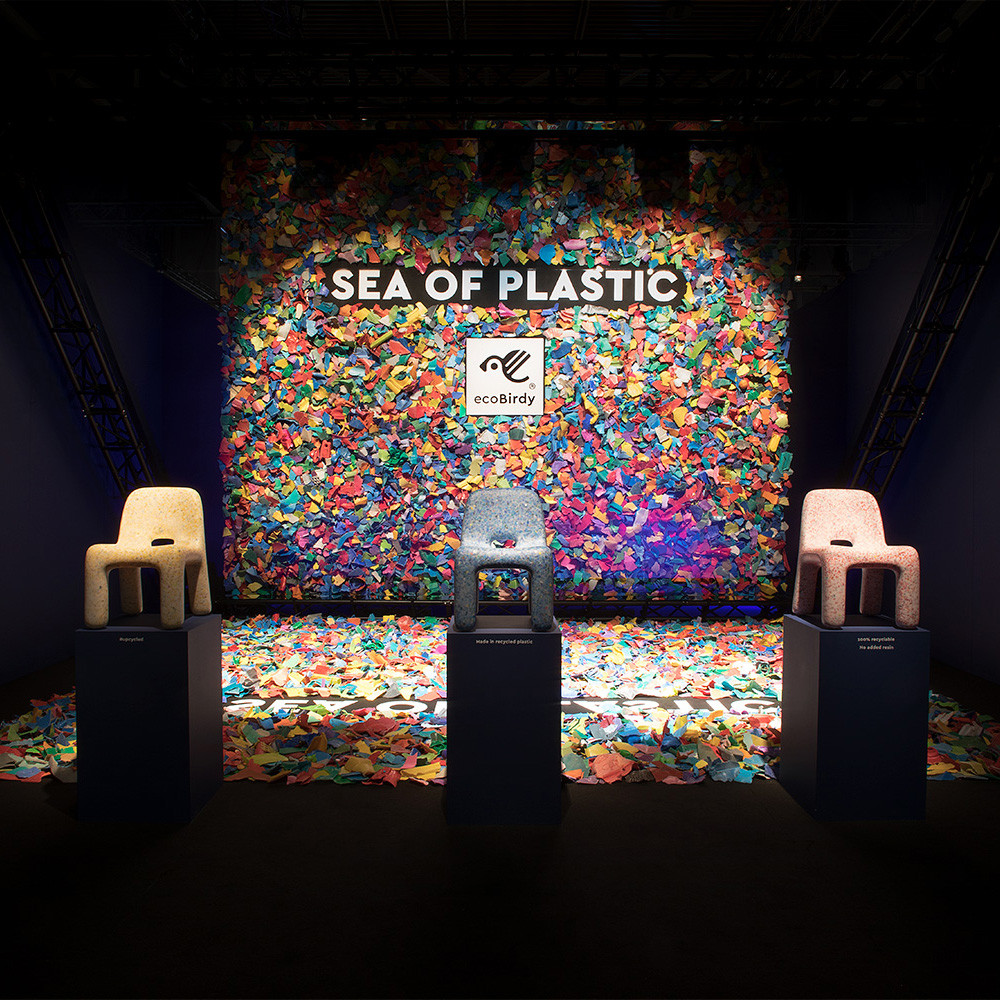 sea of plastic stand milan design week