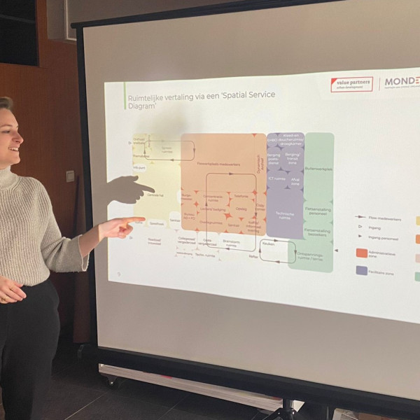 Toepassen van spatial design tools - het visualiseren van de input naar een ruimtelijk vlekkenplan