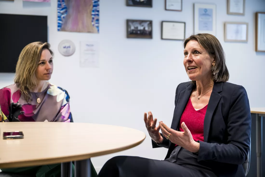 Isabel Vermeulen and Annemie Bogaerts