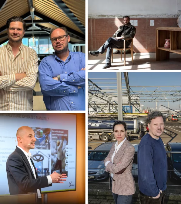4 product- or process innovations in SMEs, supported by the city
