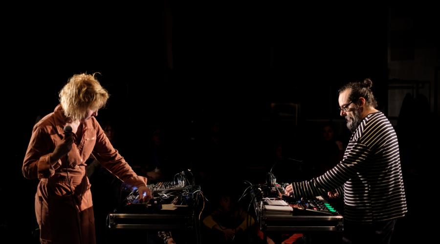 Karine Sauvé and Nicolas Letarte-Bersianik
