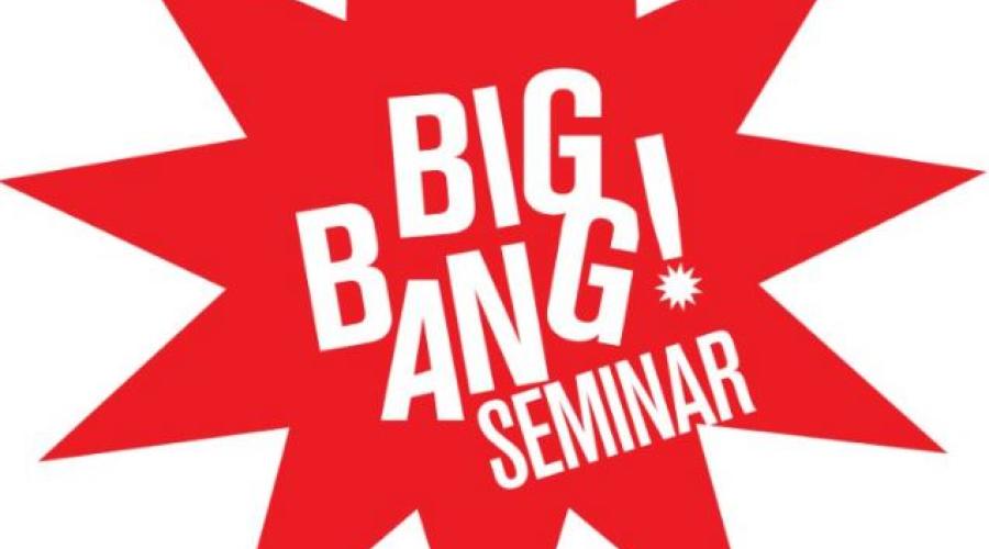 Big Bang Seminar