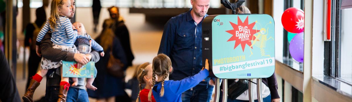 Photobooth at BIG BANG Festival Antwerp 2019
