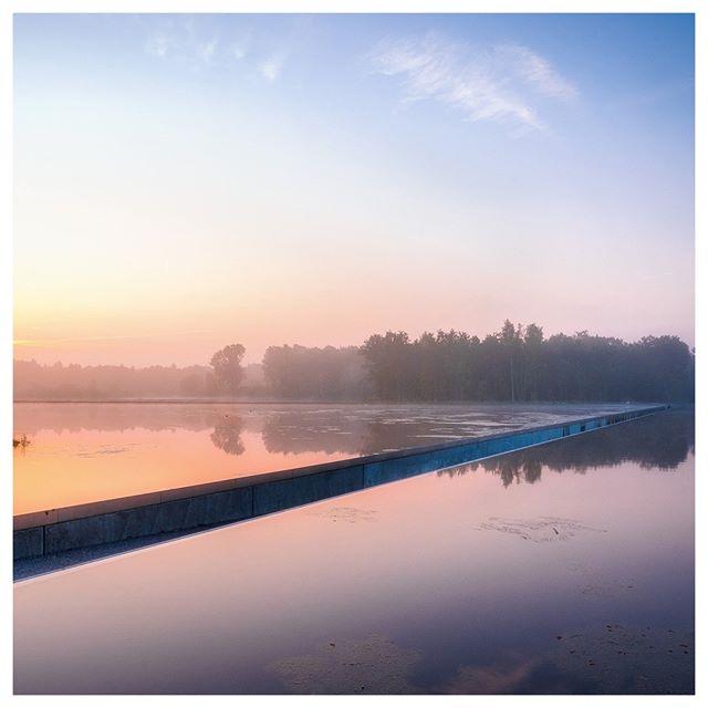 fietsen door het water