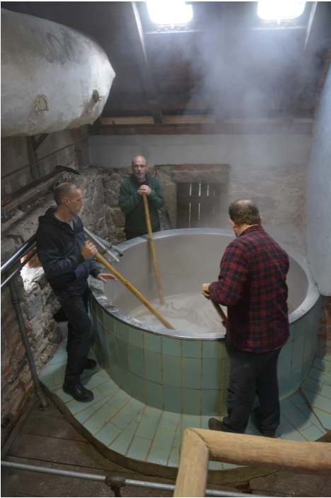 Historisch bier brouwen in Thüringen, Duitsland