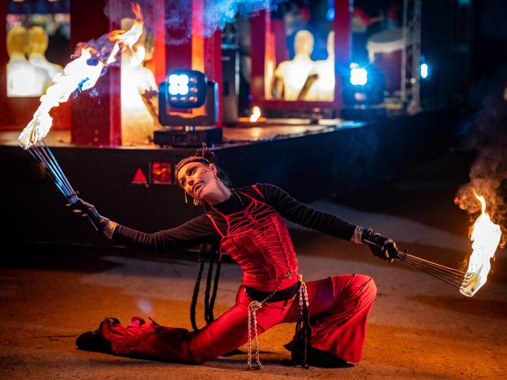 winteravonden bokrijk 2018 vuurartiest