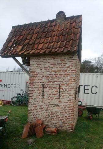 Klompenrrookkot Vrasene restauratie