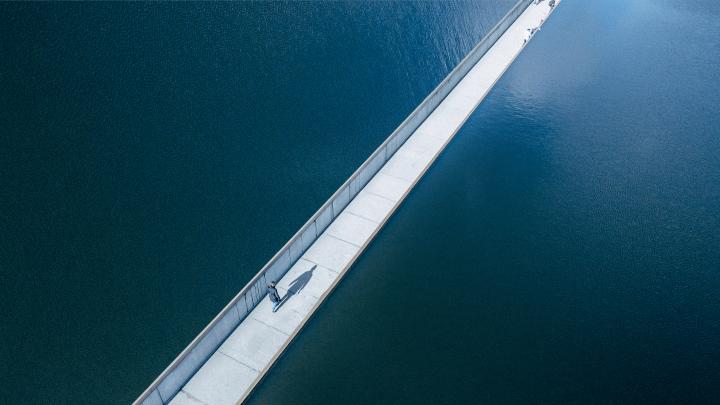 Fietsen door het Water