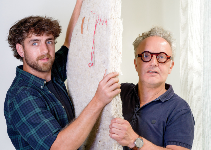 Johan van den berg en William Zanzen