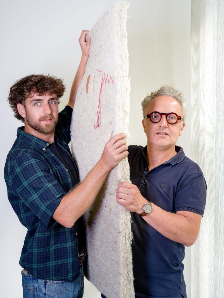 Johan van den berg en William Zanzen