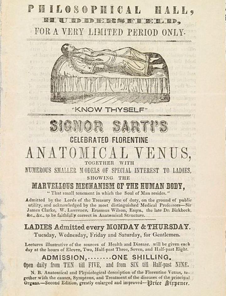 Reclameposter rariteitenkabinet