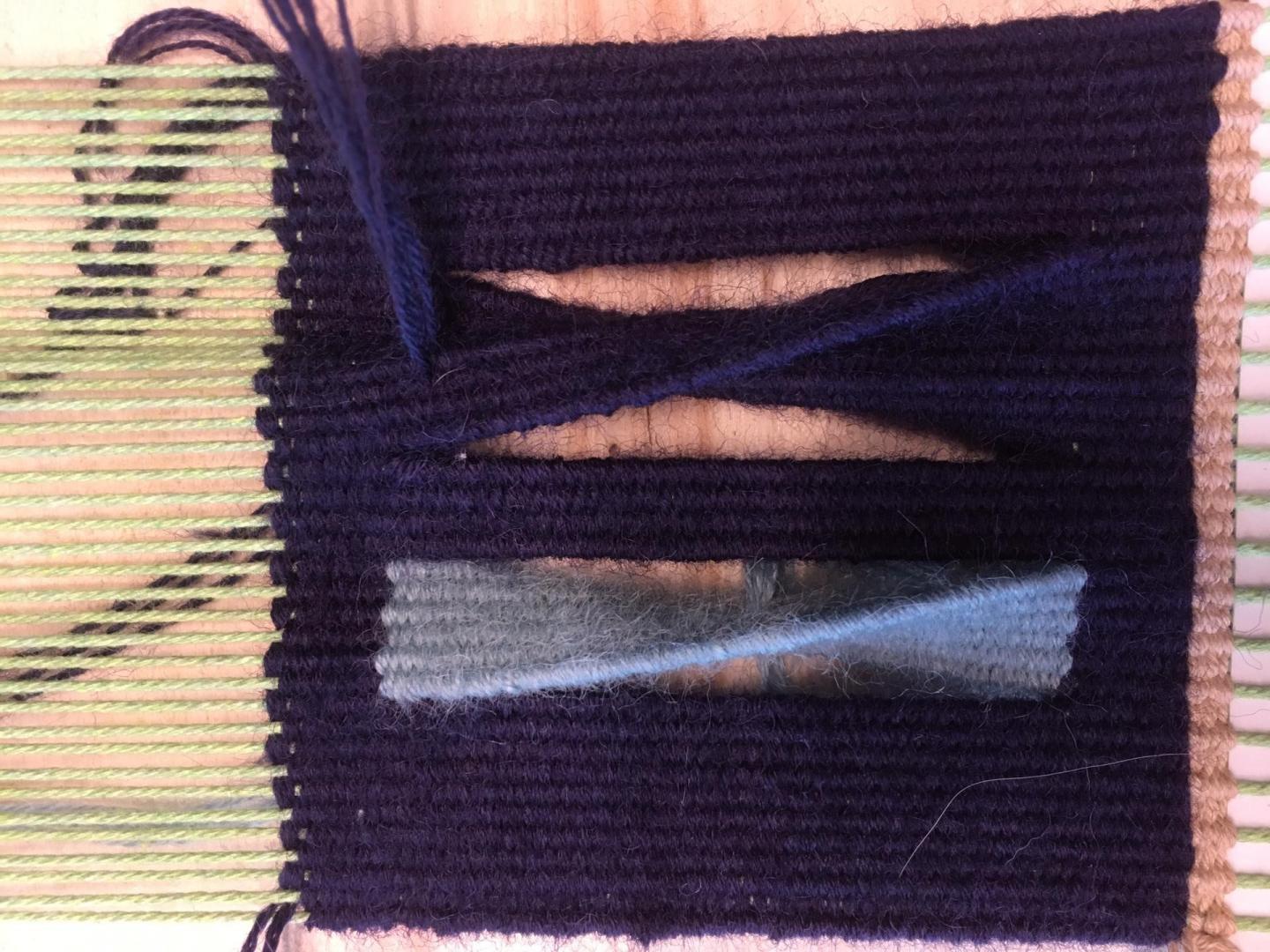 Foto van een wandtapijt