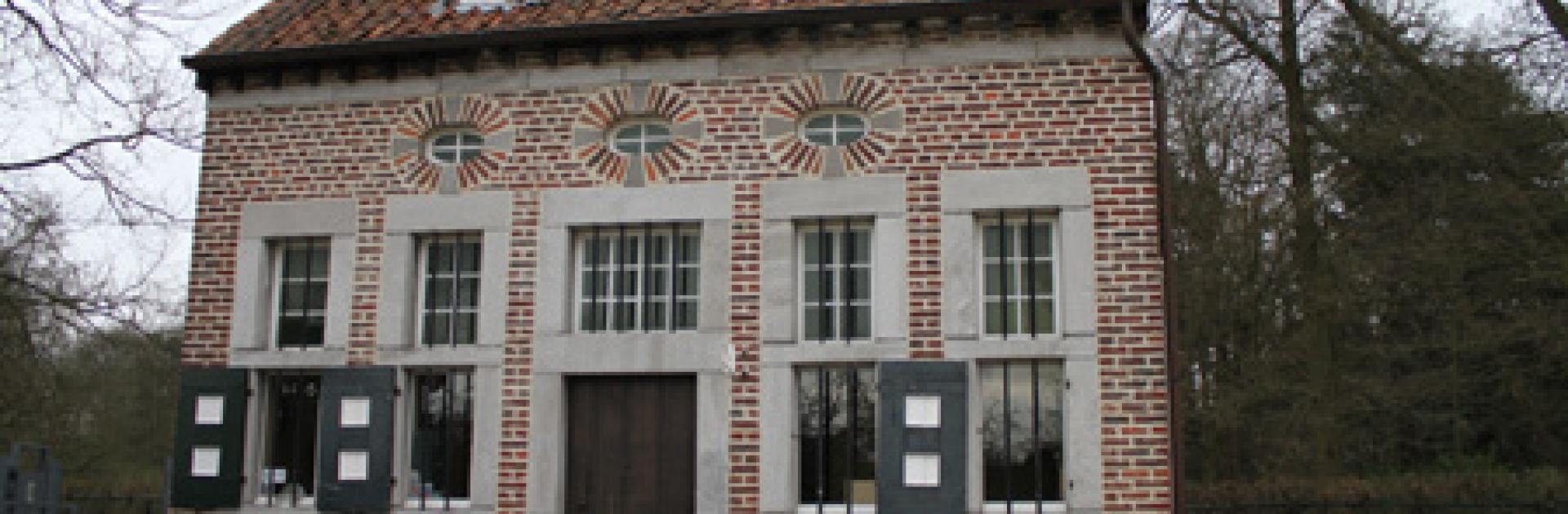 Tolhuis Gelinden na overbrenging naar het Openluchtmuseum.