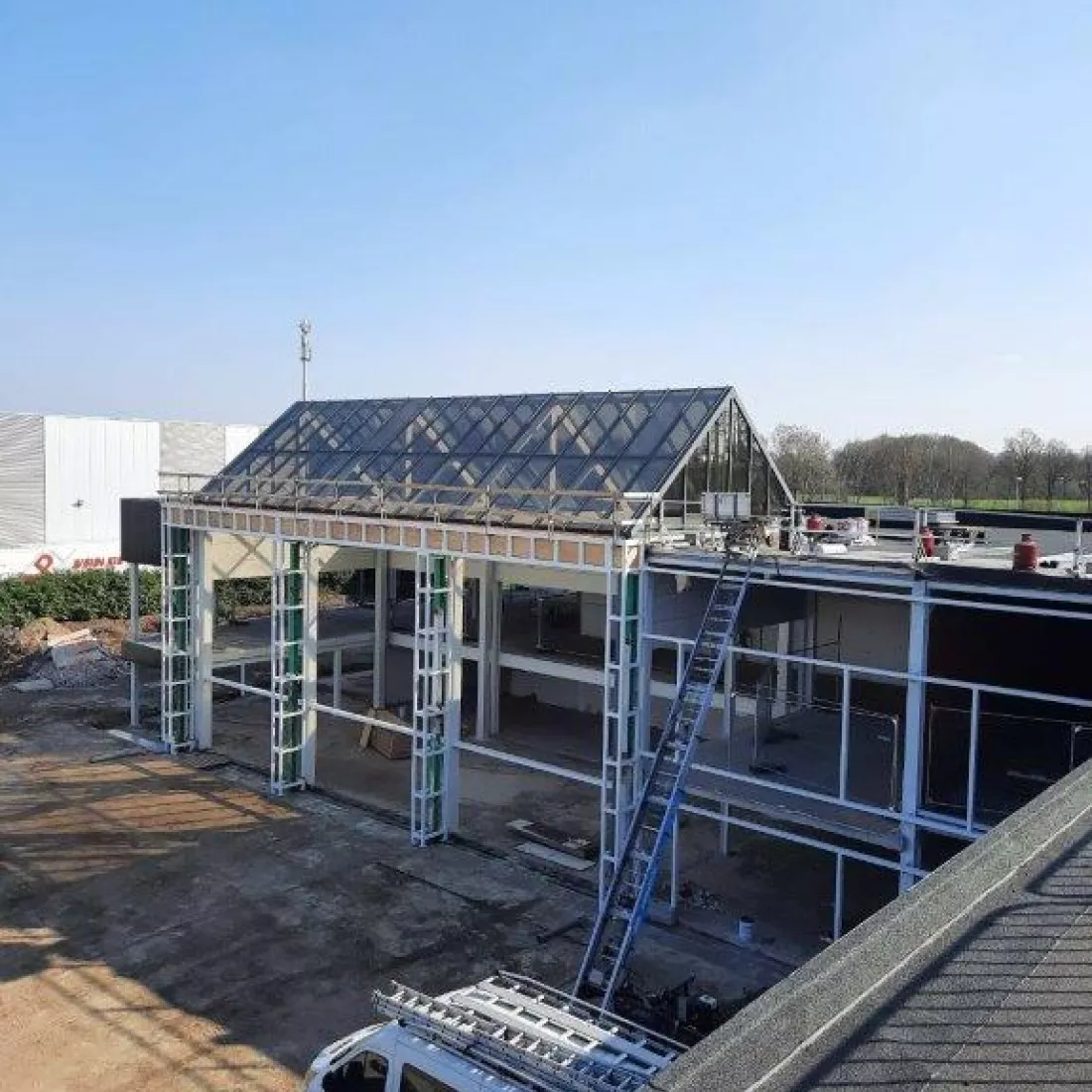 Totaalrenovatie in constructie
