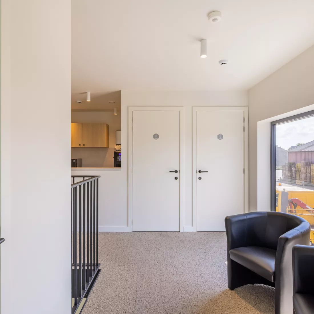 gerenoveerd moderne kantoorruimte interieur