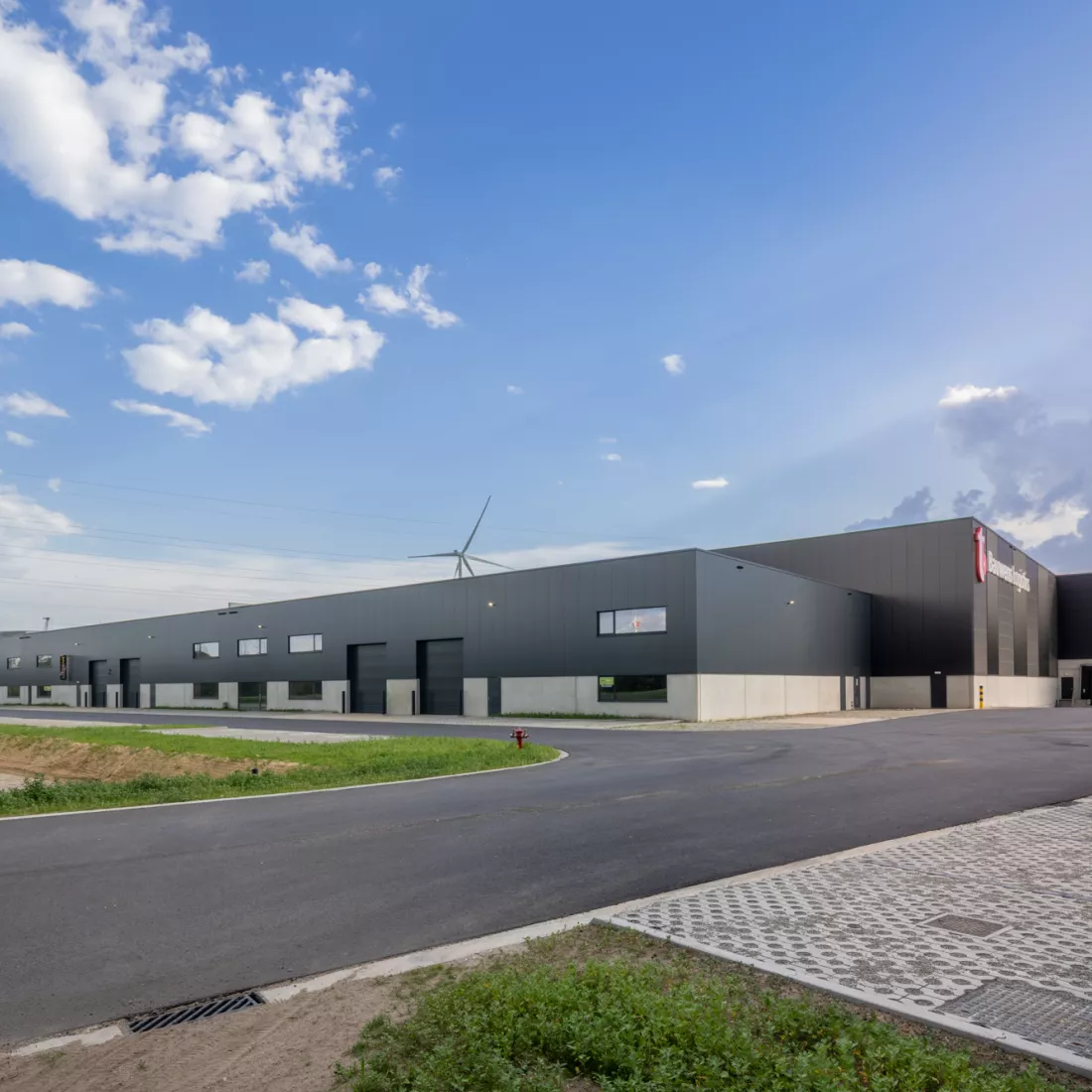 logistiek gebouw