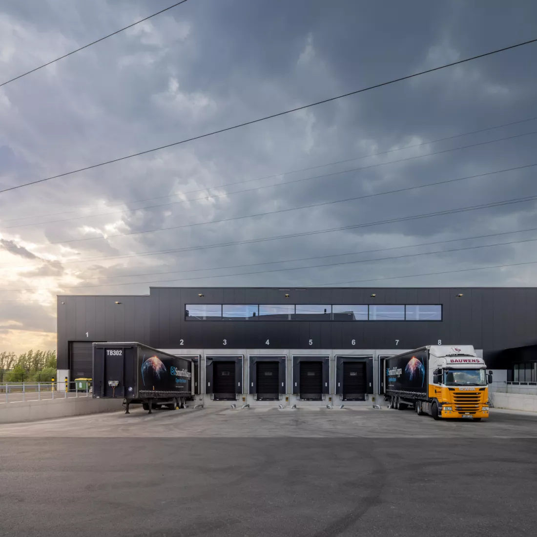 logistiek gebouw