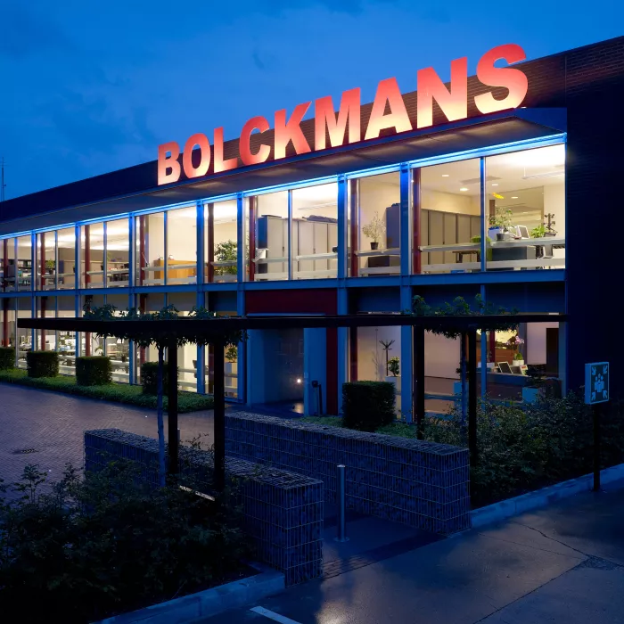 Nachtfoto van Bolckmans office