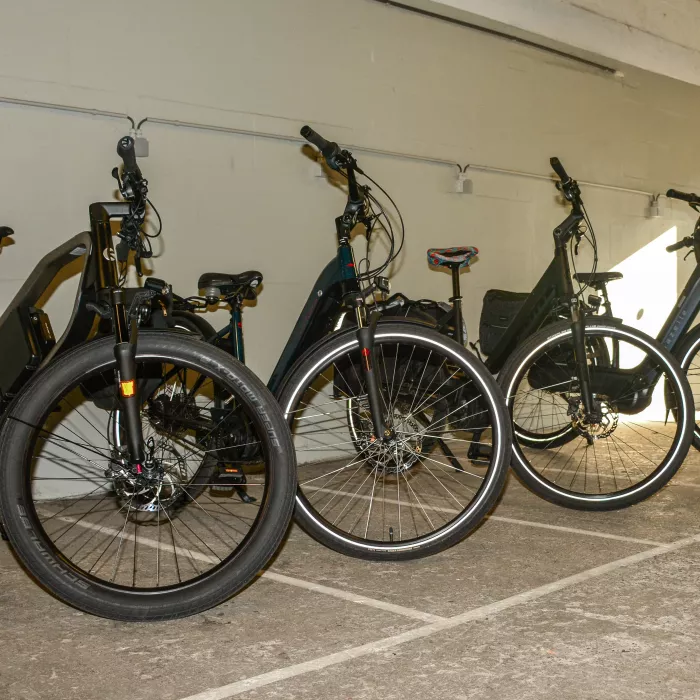 laadpunten voor elektrische fietsen