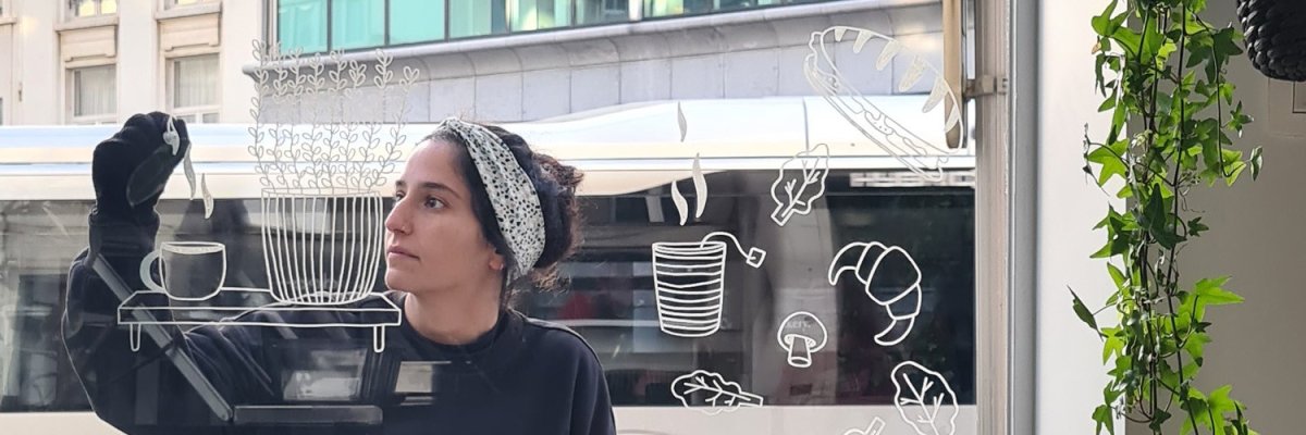 Raamtekenen ©SerenTeke