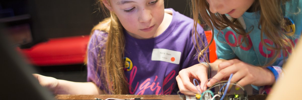 CoderDojo diva's ©CoderDojoBelgium