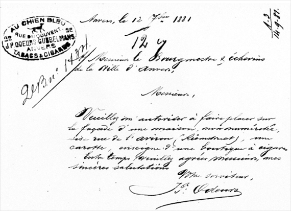 Brief 14 september 1881