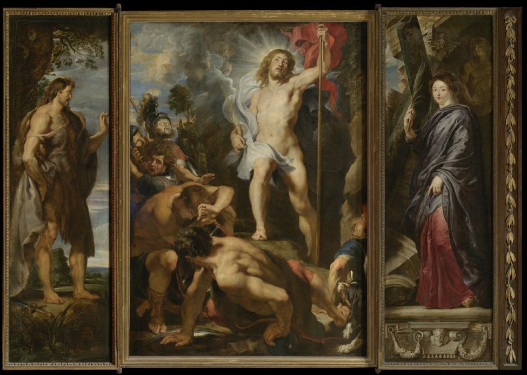 Epitaaftriptiek Jan Moretus en Martina Plantin_Peter Paul Rubens_collectie Onze-Lieve-Vrouwekathedraal Antwerpen_artinflanders.be_foto_Cedric Verhelst