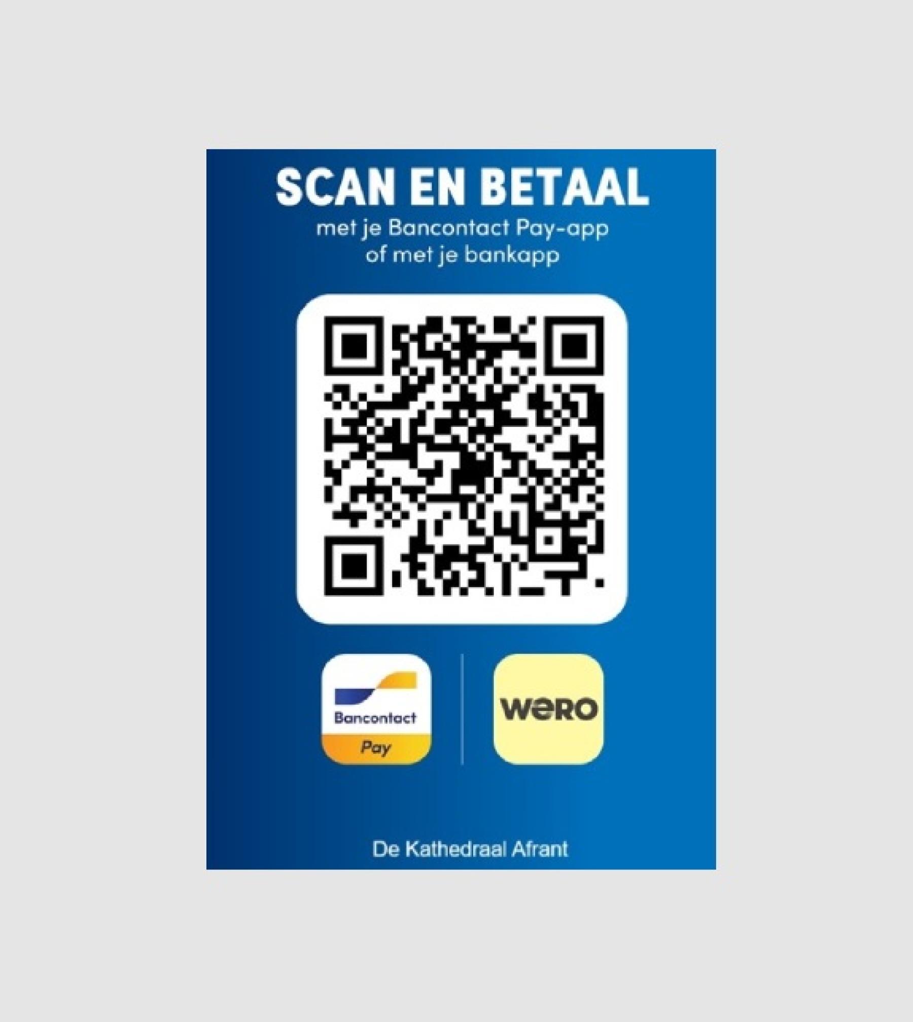 vzw_Bancontact Pro_De Kathedraal Afrant_Code Afrant_kader