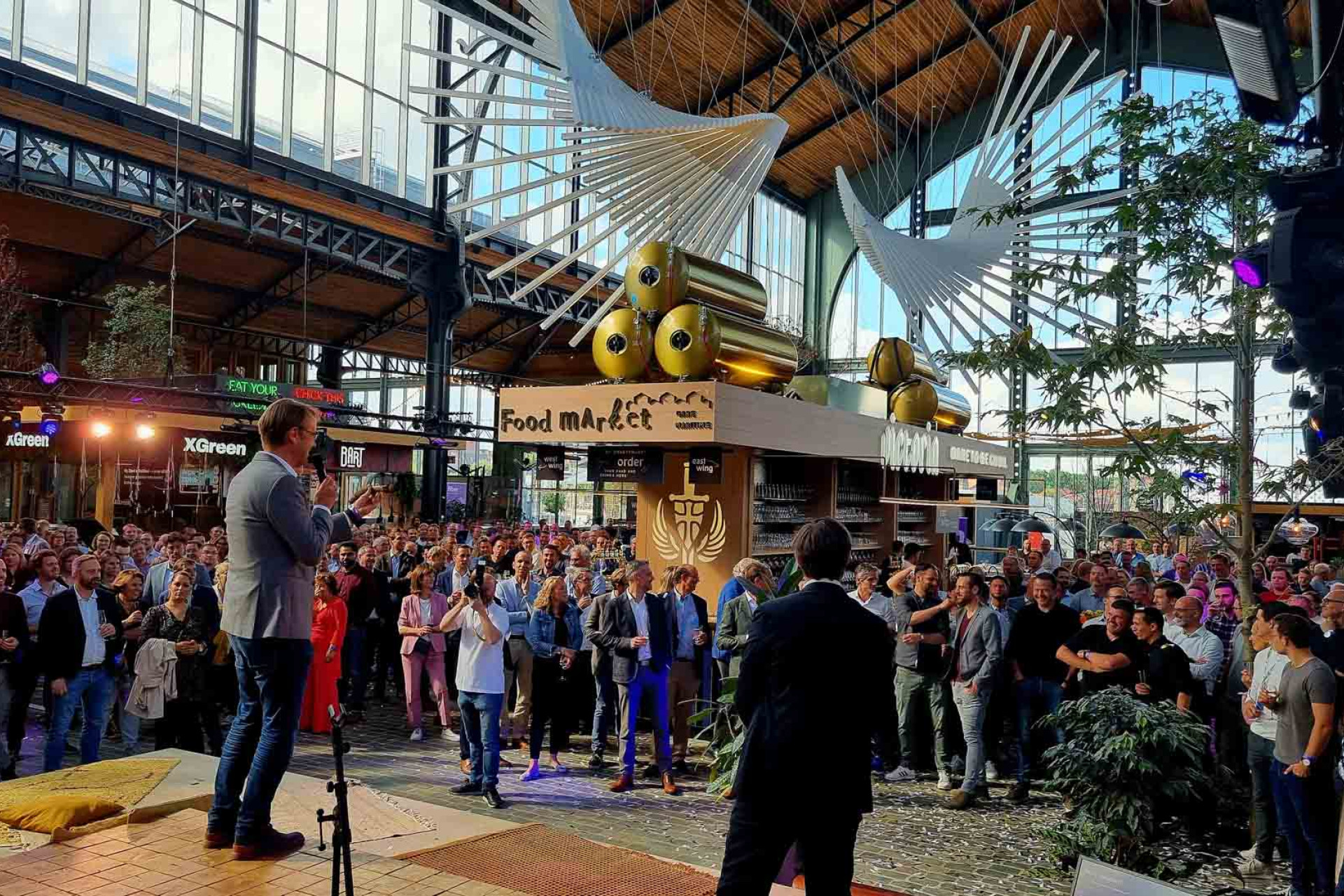 Een unieke food market in Brussel – Gare Maritime