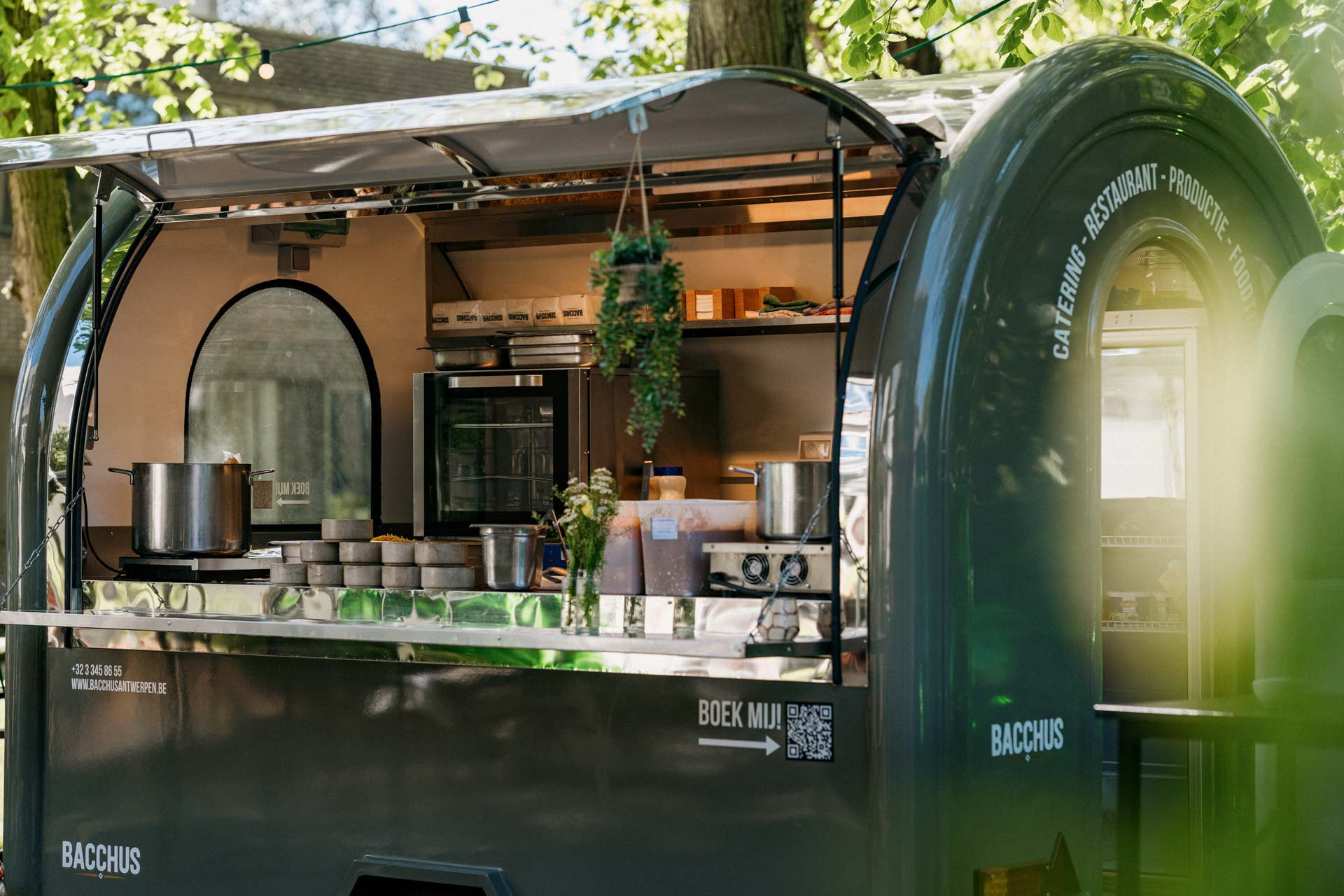 Von der Brasserie bis zum Foodtruck: Catering im Herzen von Antwerpen - Bacchus