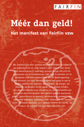 meer dan geld manifest