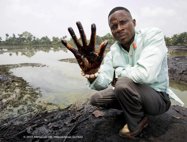 milieustrijd Shell in Nigeria