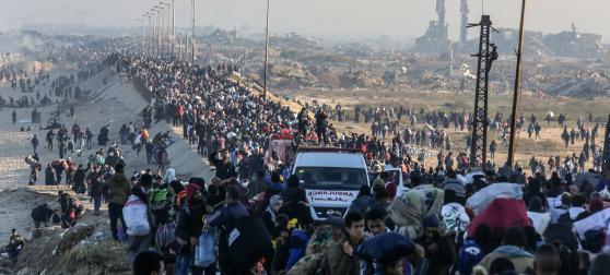 Ontheemde Palestijnen keren terug 