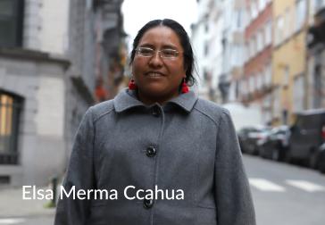 Elsa Merma Ccahua, activist uit Peru