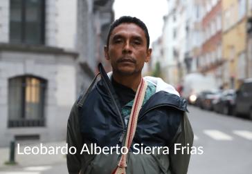 Leobardo Alberto Sierra Frias, activist uit Colombia