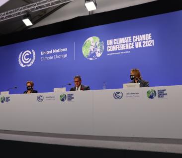 Glasgow, Scotland - October 31 2021: The UN Climate Change Conference 2021 (COP26) gets underway in Glasgow, Scotland (Shutterstock: Paul Adepoju)