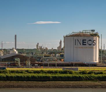 INEOS-fabriek in Zwijndrecht