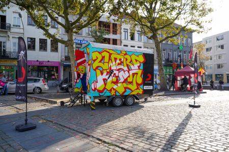 Zwerfkeet Antwerpen (c) Graffiti vzw