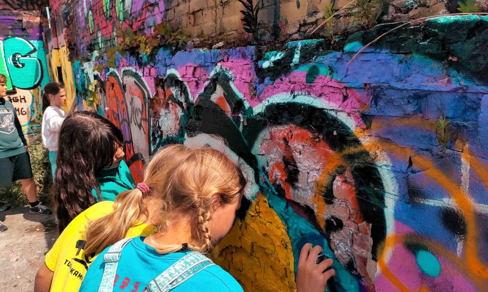 initiatie workshop graffiti (c) Graffiti vzw