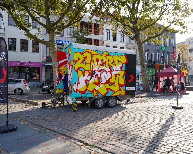 Zwerfkeet Antwerpen (c) Graffiti vzw