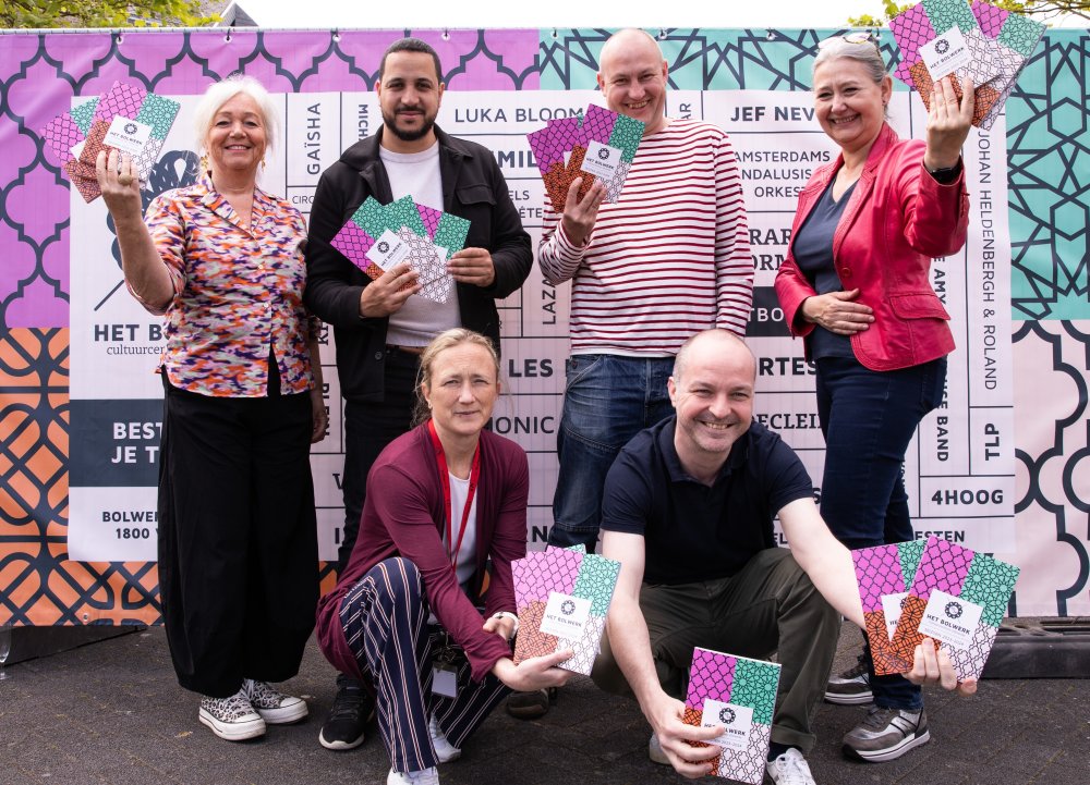 Schepen Moad El Boudaati en Staf cc Het Bolwerk seizoen 2023-2024