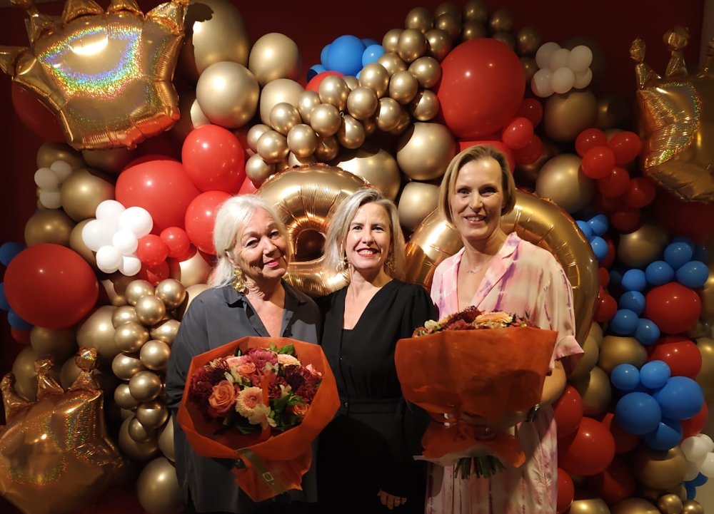 cc het bolwerk 20 jaar. Andrea Fabre, Katrien Vaes, Lisbeth Rillaerts