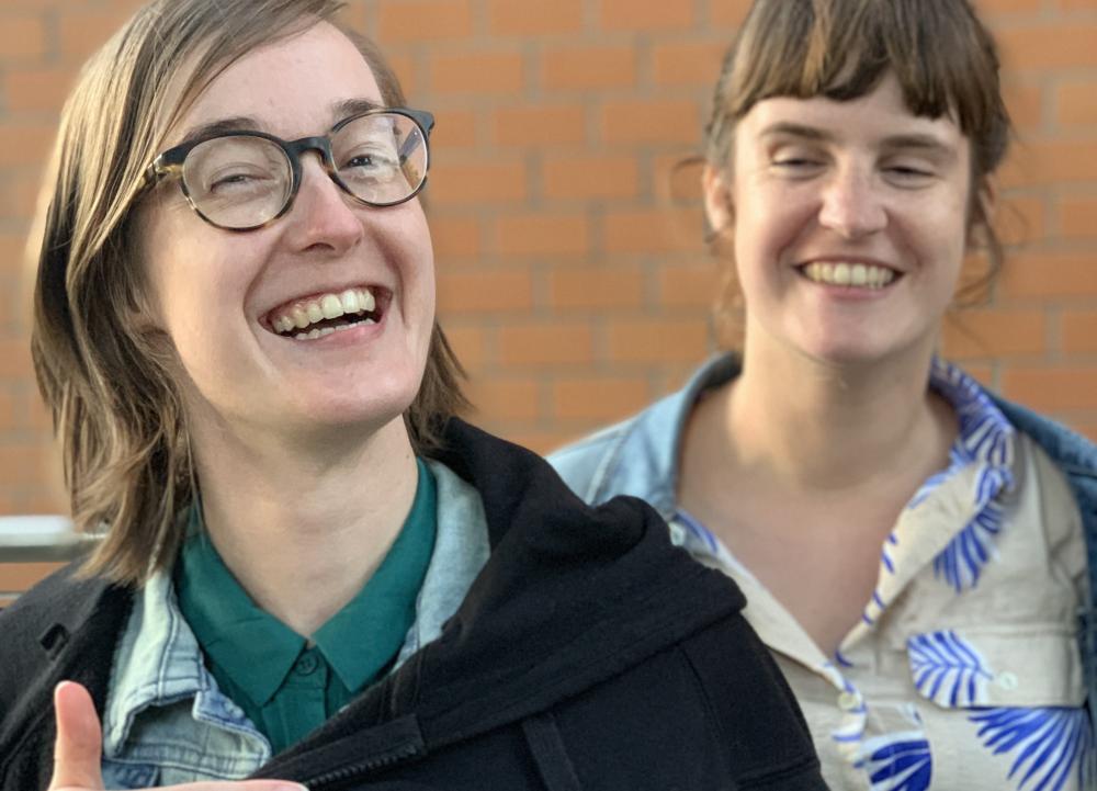 Valerie en Dominique @ seizoenafsluiter 2018-2019