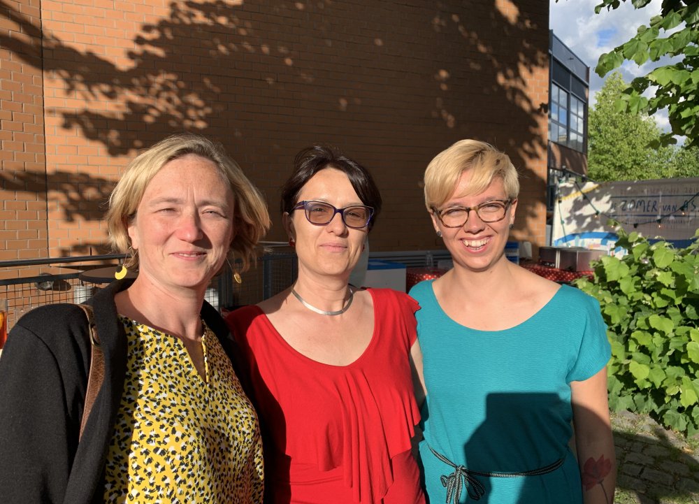 Elke, Betty en Joanne @ seizoenafsluiter 2018-2019