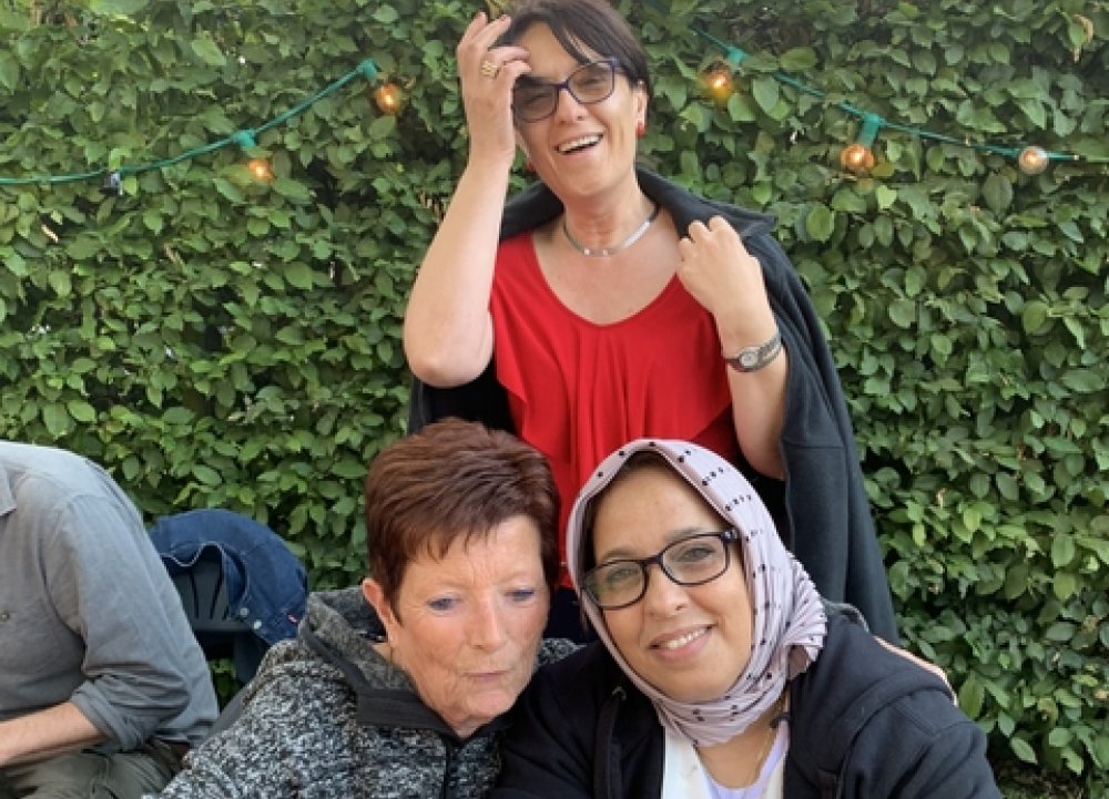 Mia, Aicha en Betty @ seizoenafsluiter 2018-2019