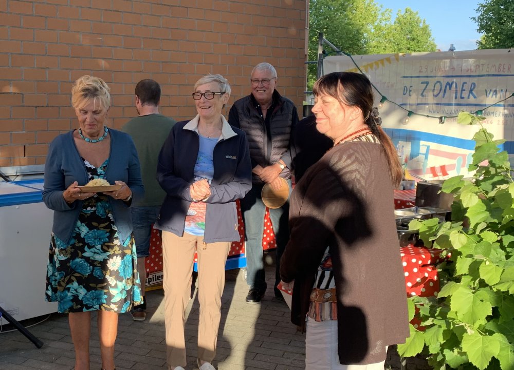 Marcella, Monique en Betsy @ seizoenafsluiter 2018-2019