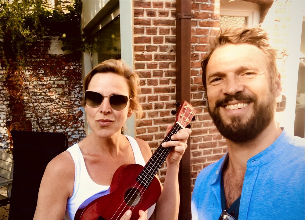 Tine & Pieter Embrechts (selfie Pieter) Tine & Pieter Embrechts