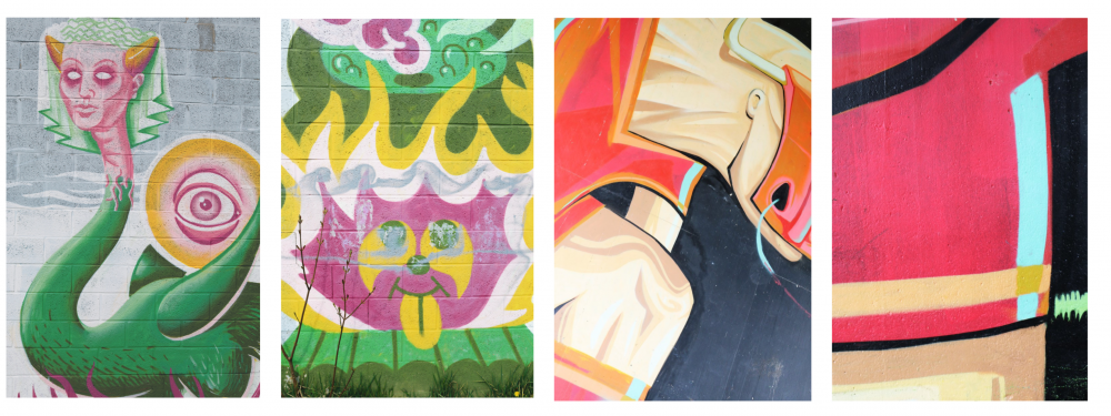 door Studio Entropica aan het Zennelab in Vilvoorde en Sander Heremans aan de Europabrug in Vilvoorde